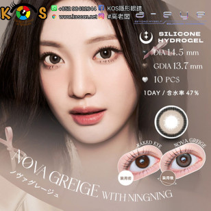 a-eye 1 Day Nova Greige ワンデーリフレア エーアイ ノヴァグレージュ